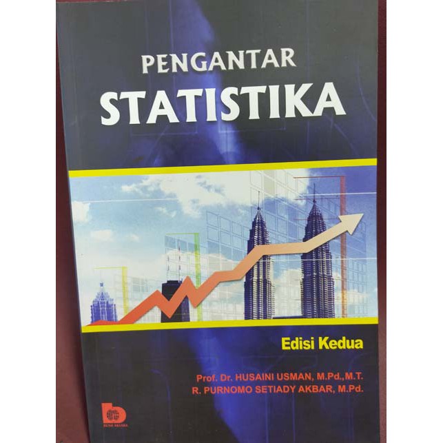 Cover Pengantar statistika edisi kedua / Husaini Usman