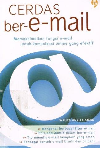 Cover Cerdas Ber e-mail / Widya Aryo Damar