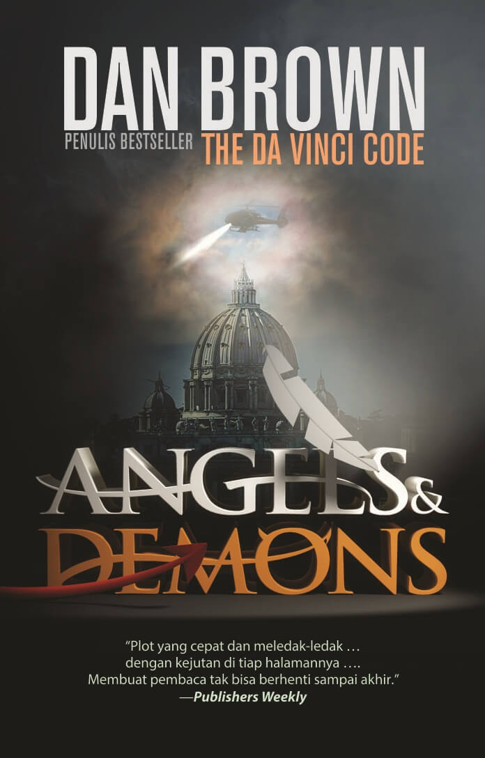 Cover Angels dan Demons / Brown Dan