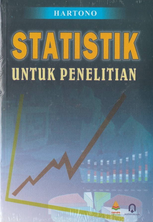 Cover Statistik untuk penelitian / Hartono