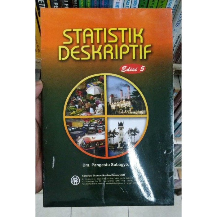 Cover Statistik deskriptif edisi 3 / Penulis, Pangestu Subagyo
