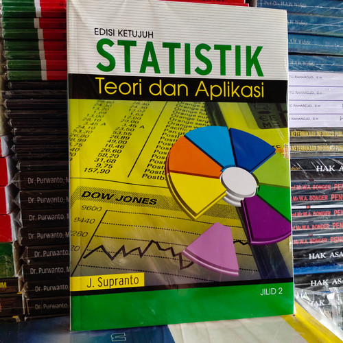 Cover Statistik teori dan aplikasi edisi ketujuh jilid 2 / Penulis, J. Supranto