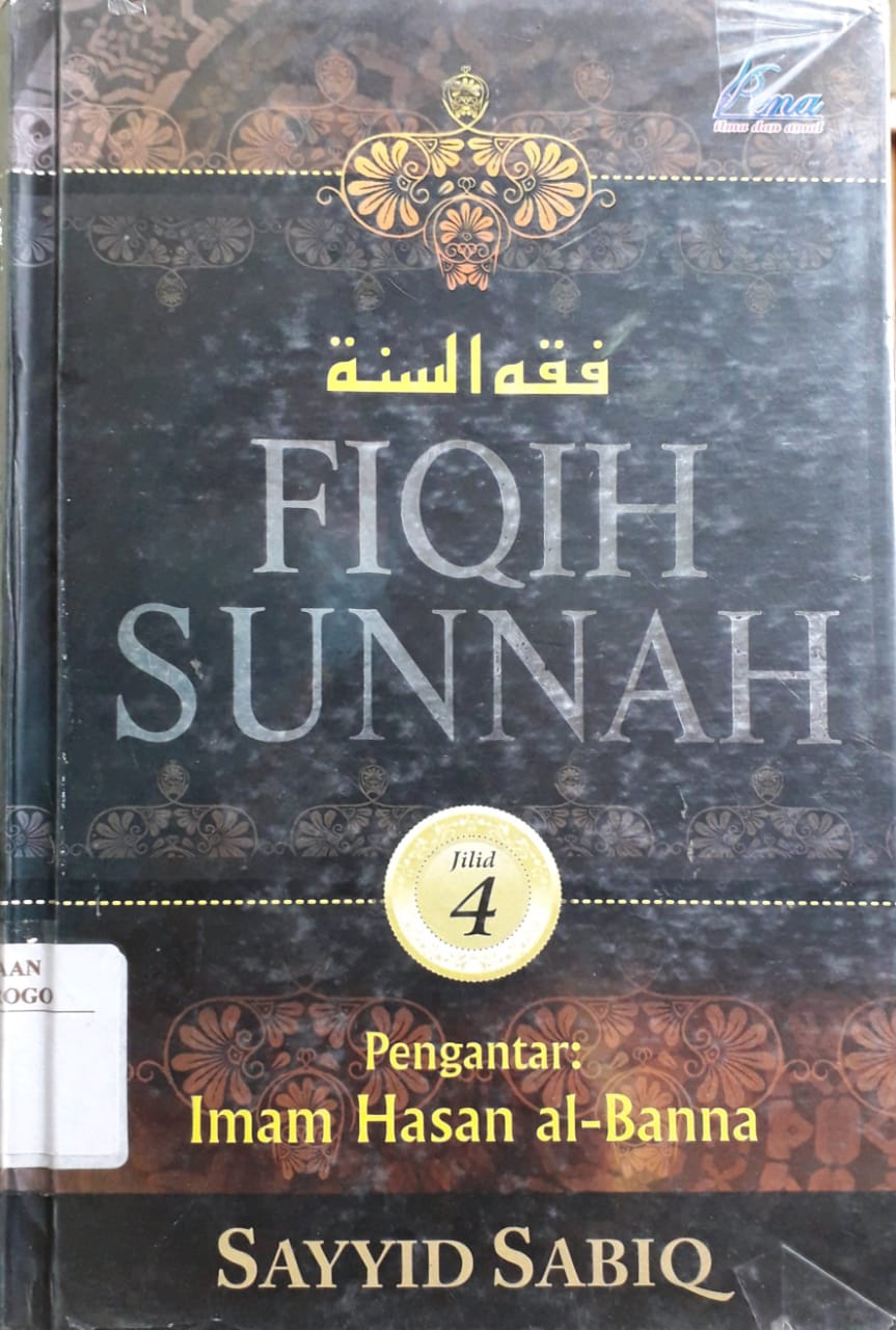 Cover Fiqih Sunnah jilid 4 / Penulis, Sayyid Sabiq