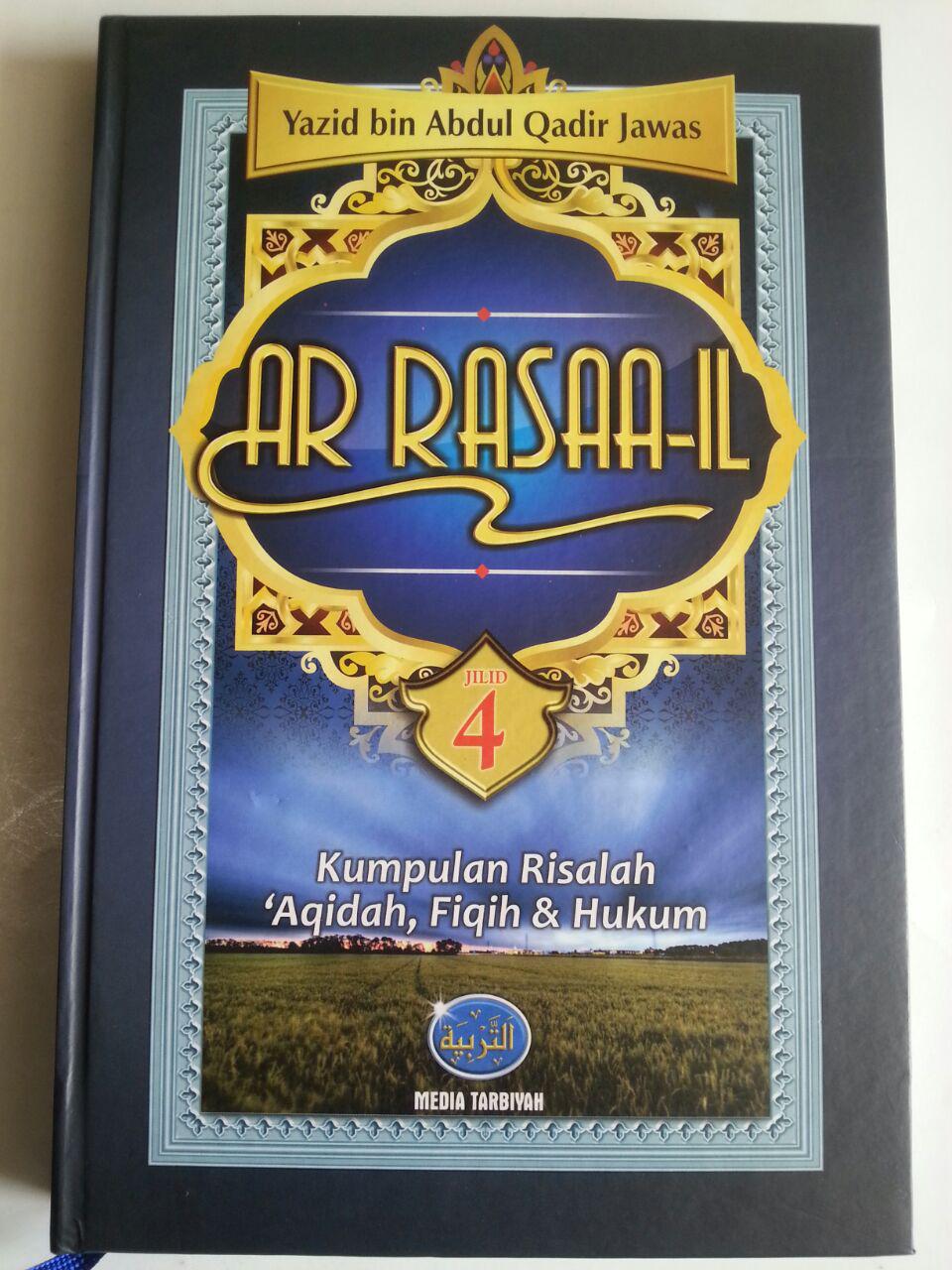 Cover Ar rasaail jilid empat / Yazid Bin Abdul Qadir Jawas