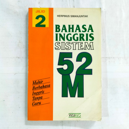 Cover Bahasa Inggris sistem 52 M jilid 2 / Herpinus Simanjuntak