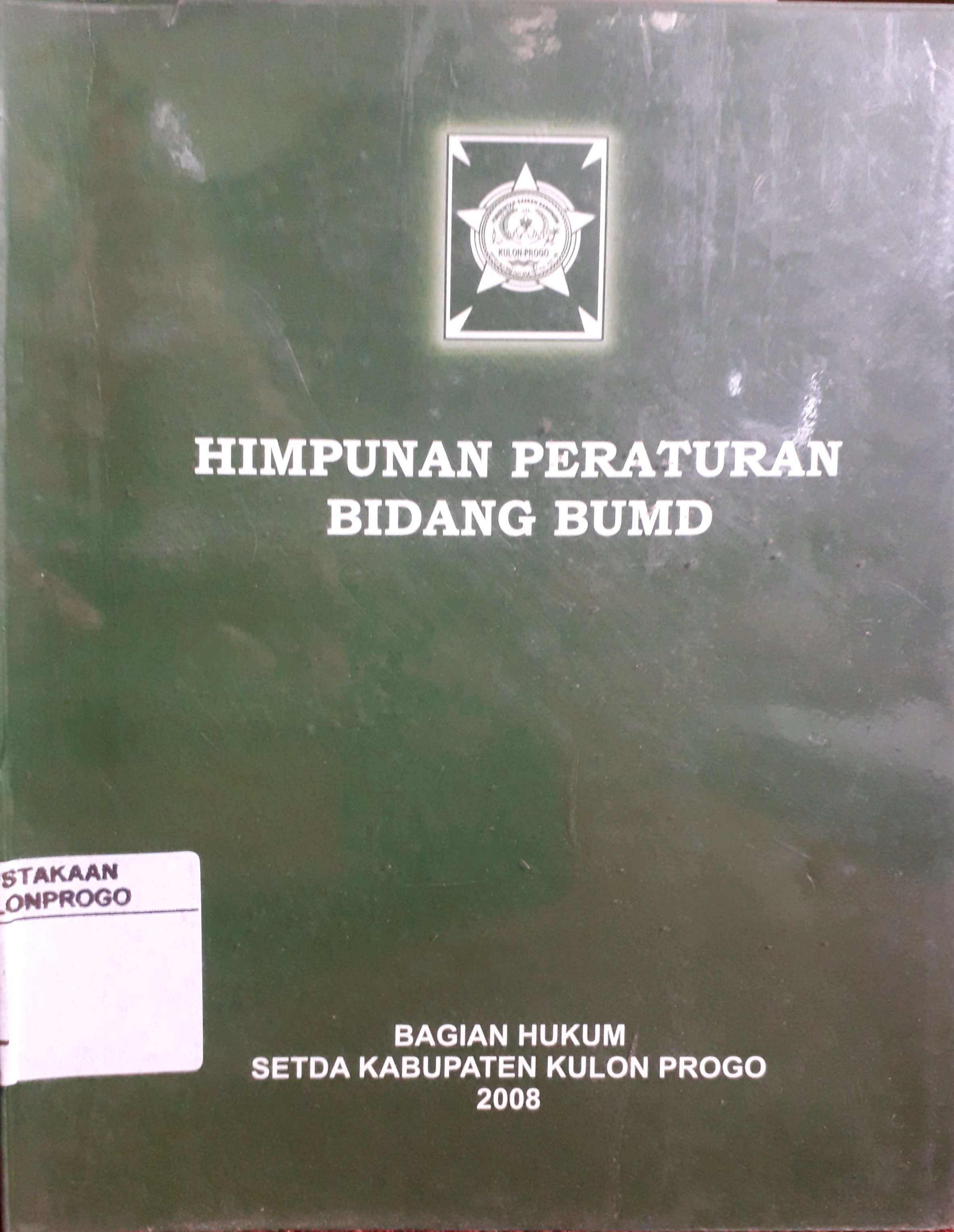 Cover Himpunan Peraturan Bidang BUMD