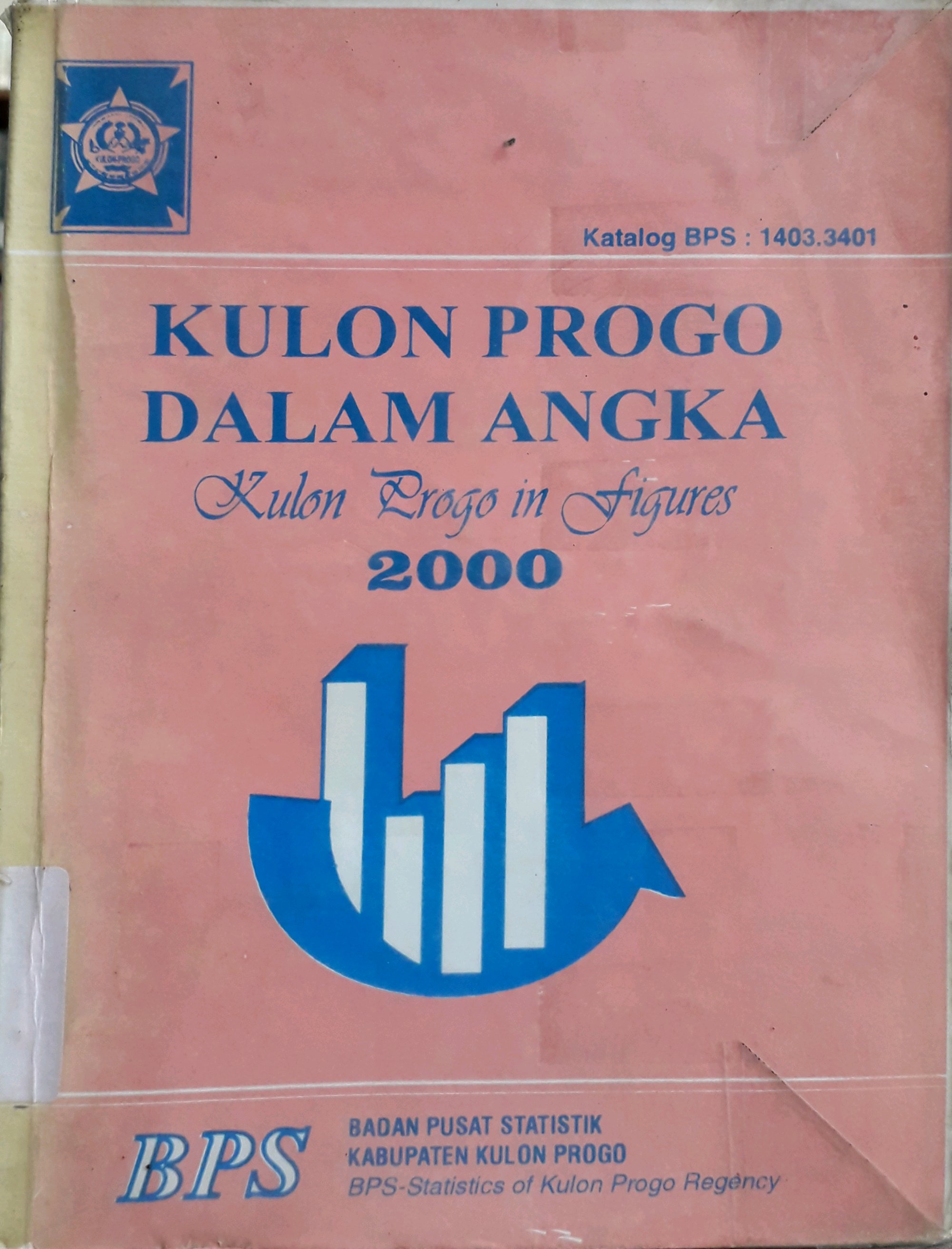 Cover Kulon Progo Dalam Angka 2000