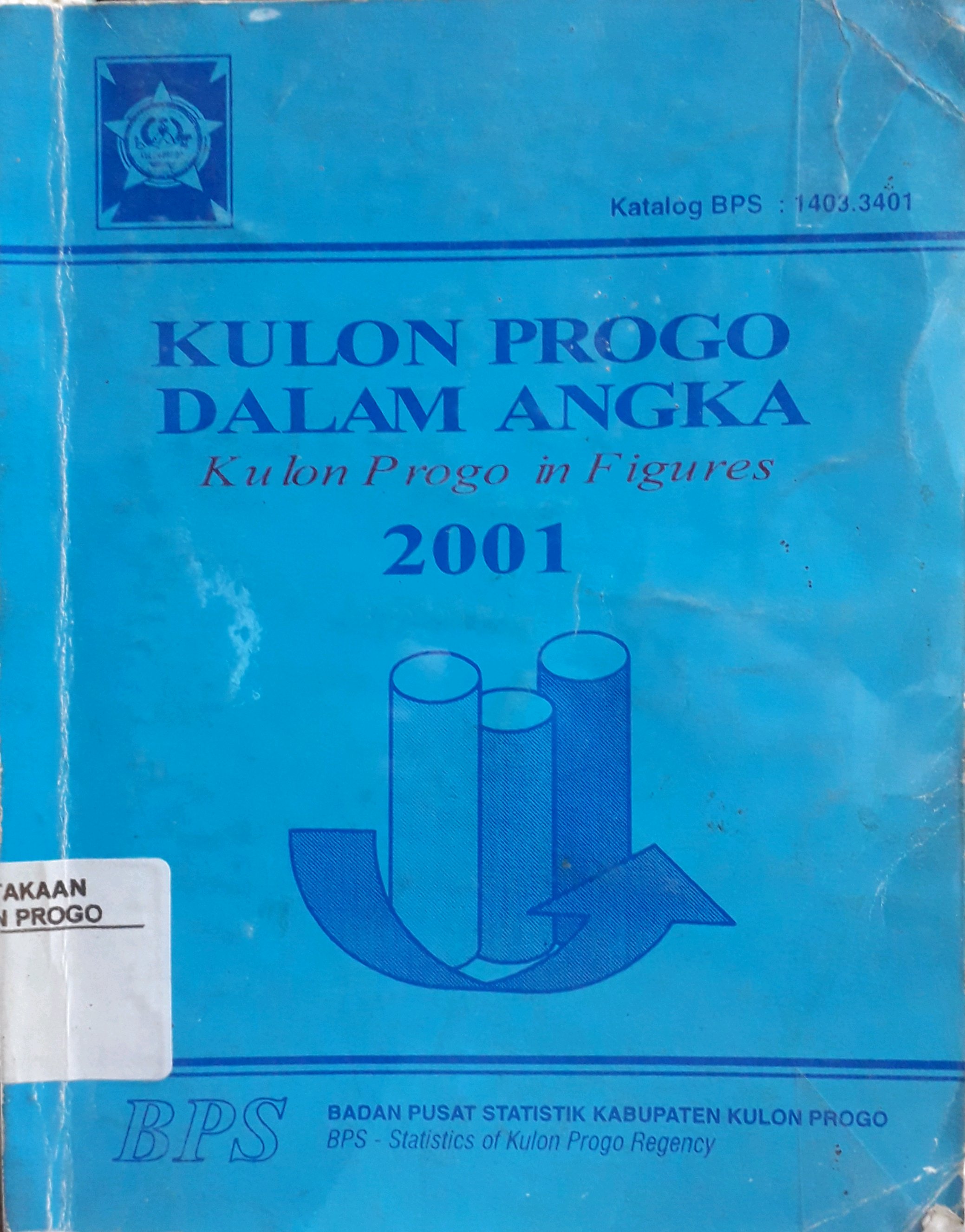 Cover Kulon Progo Dalam Angka 2001