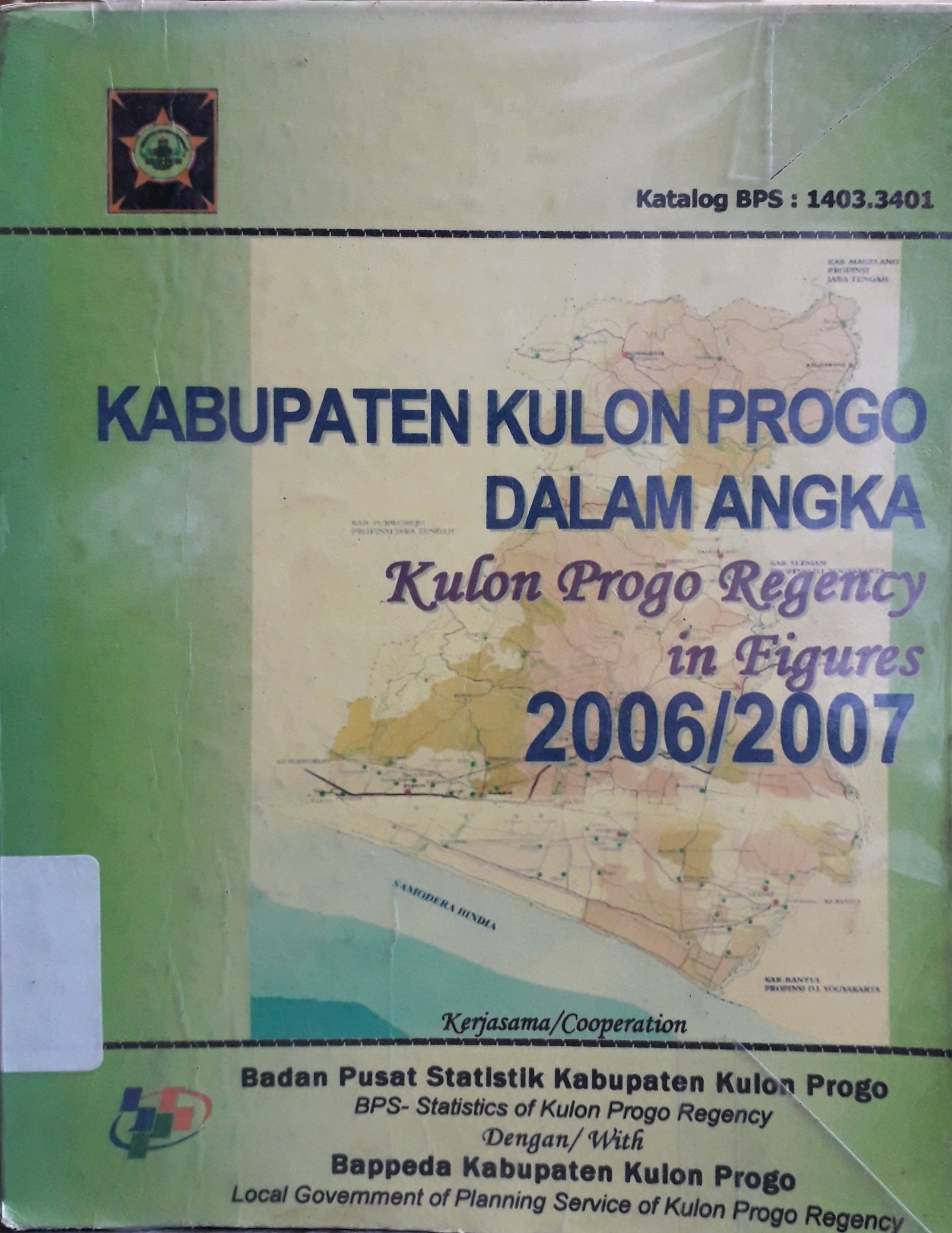 Cover Kulon Progo Dalam Angka 2006/2007