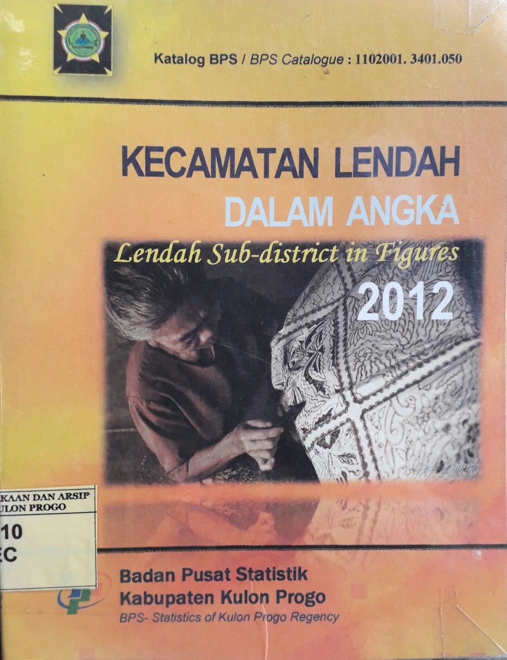 Cover Kecamatan Lendah Dalam Angka 2012