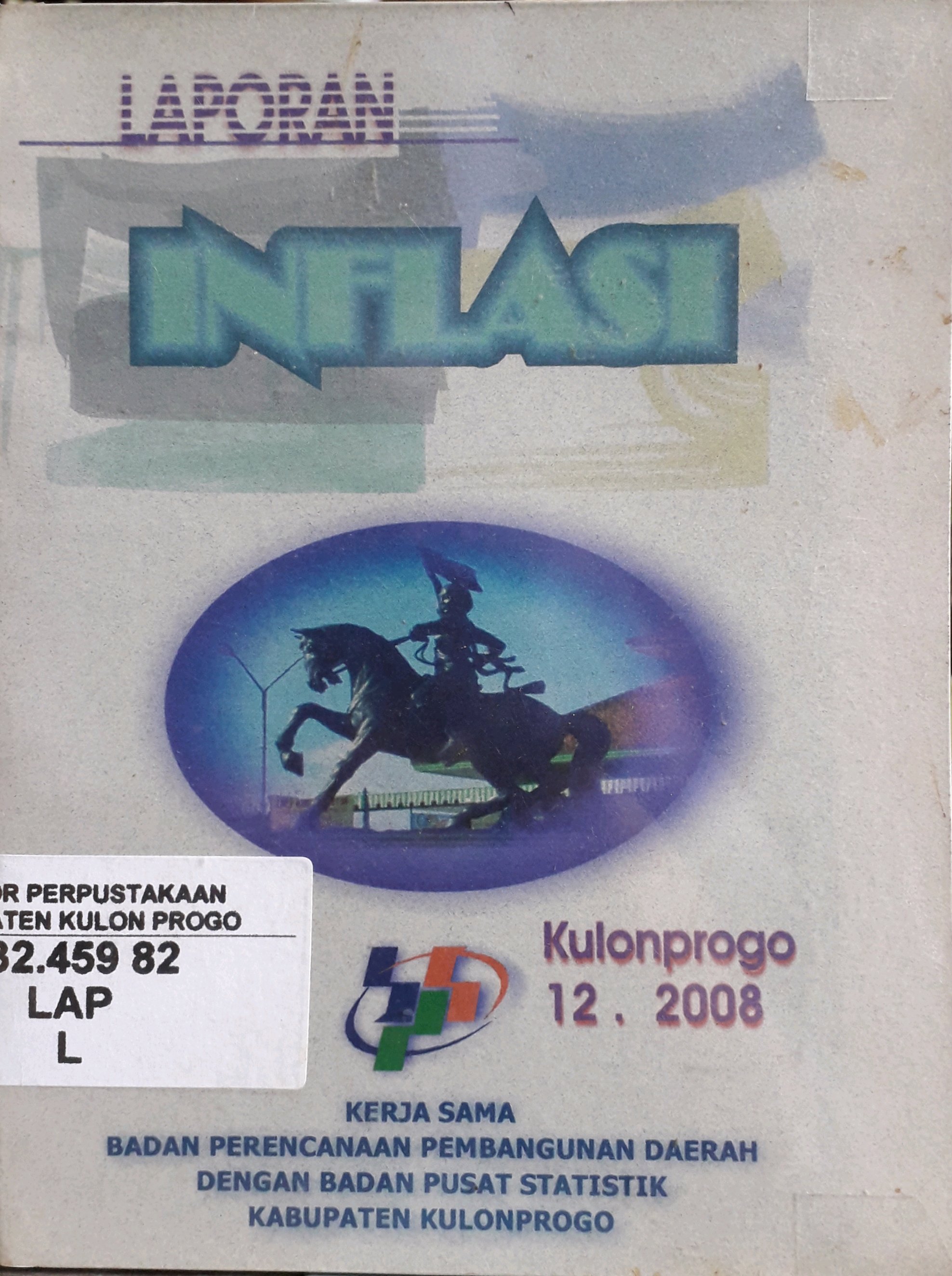 Cover Laporan Inflasi Kabupaten Kulon Progo Desember 2008