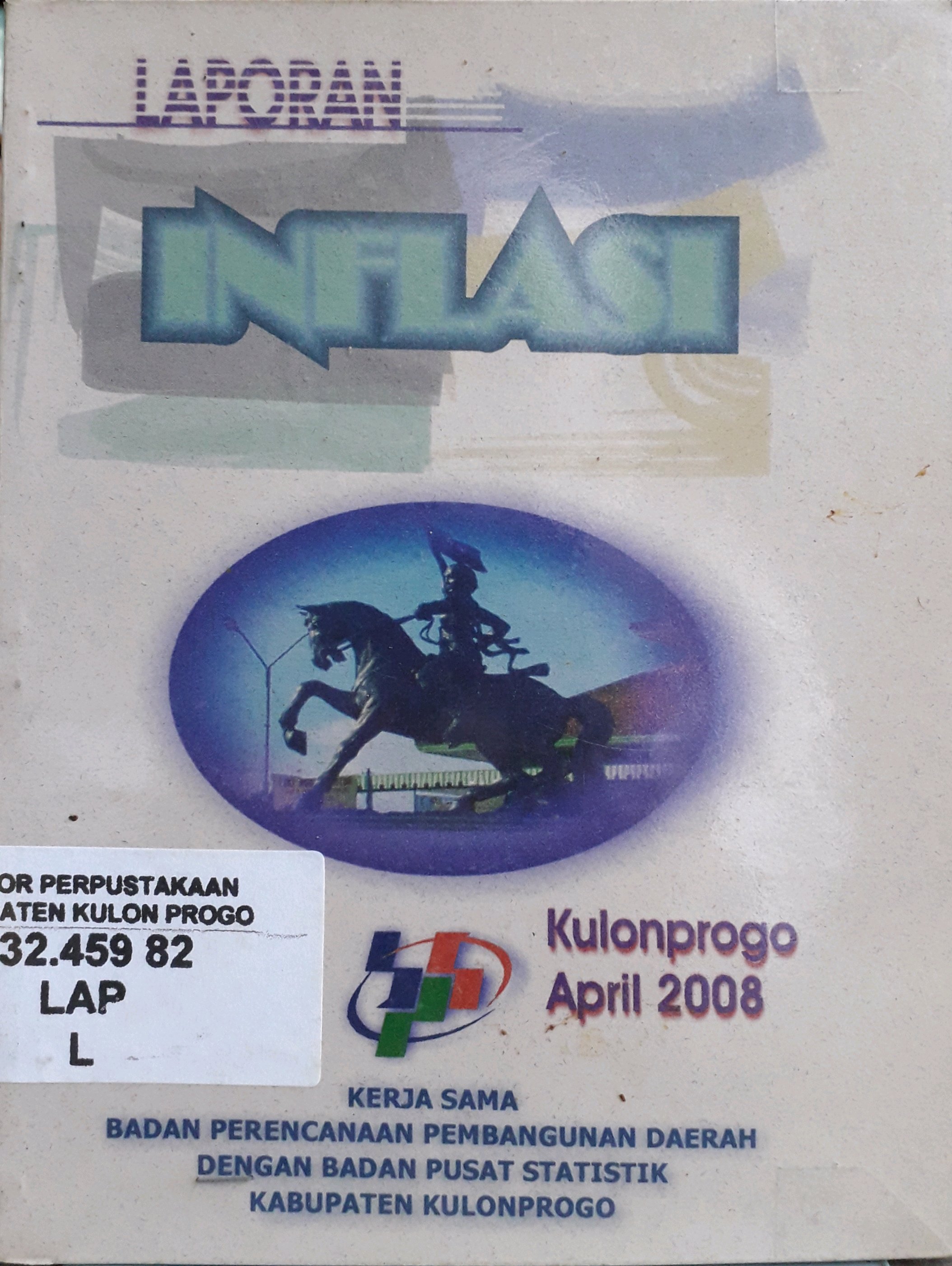 Cover Laporan Inflasi Kabupaten Kulon Progo April 2008