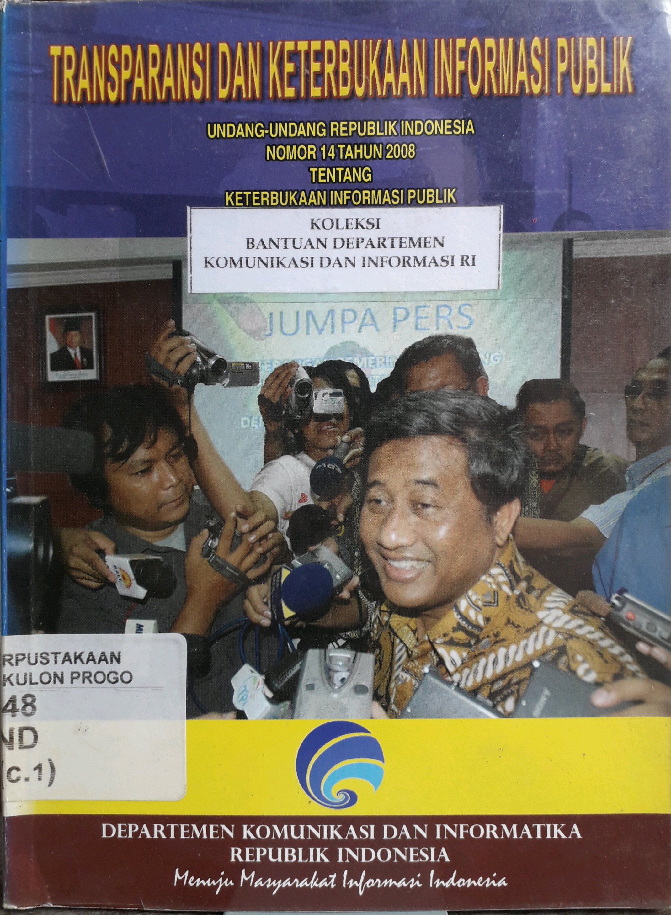 Sampul Transparansi dan keterbukaan informasi publik