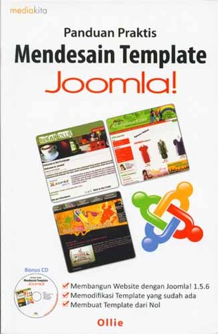 Cover Panduan Praktis Mendesain Template Joomla / Ollie