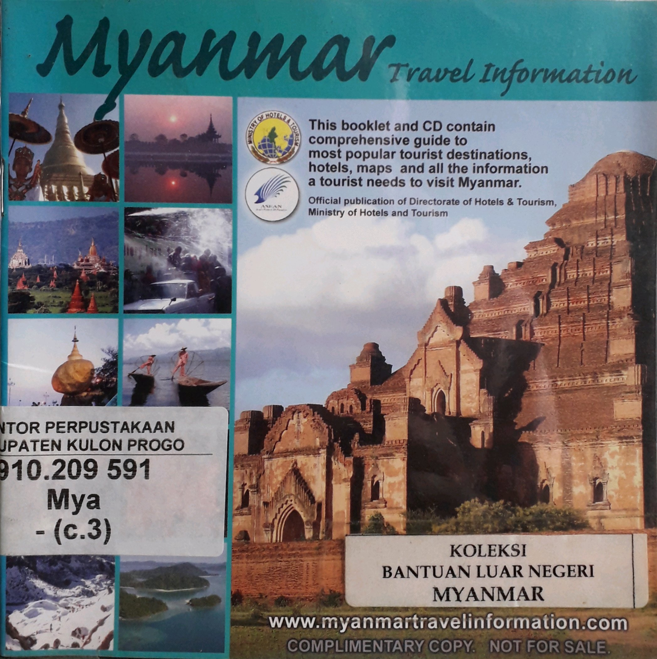 Cover Myanmar travel information