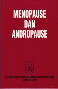 Cover Menopause dan andropause / Ali Baziad