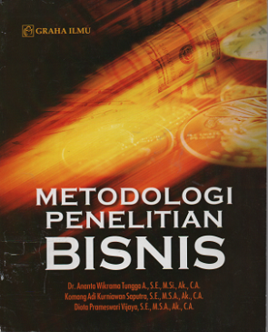 Cover Metodologi Penelitian Bisnis / Penyusun: Ananta Wirakrama Tungga; Komang Adi K; Diota Prameswari V