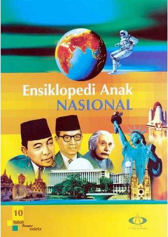 Cover Ensiklopedi anak nasional jilid 10