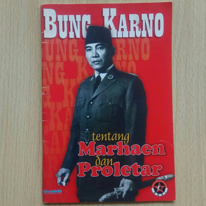 Cover Bung Karno tentang marhaen dan proletar