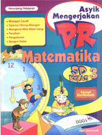Cover Asyik mengerjakan PR matematika SD Kelas 3 / Ajen Dianawati
