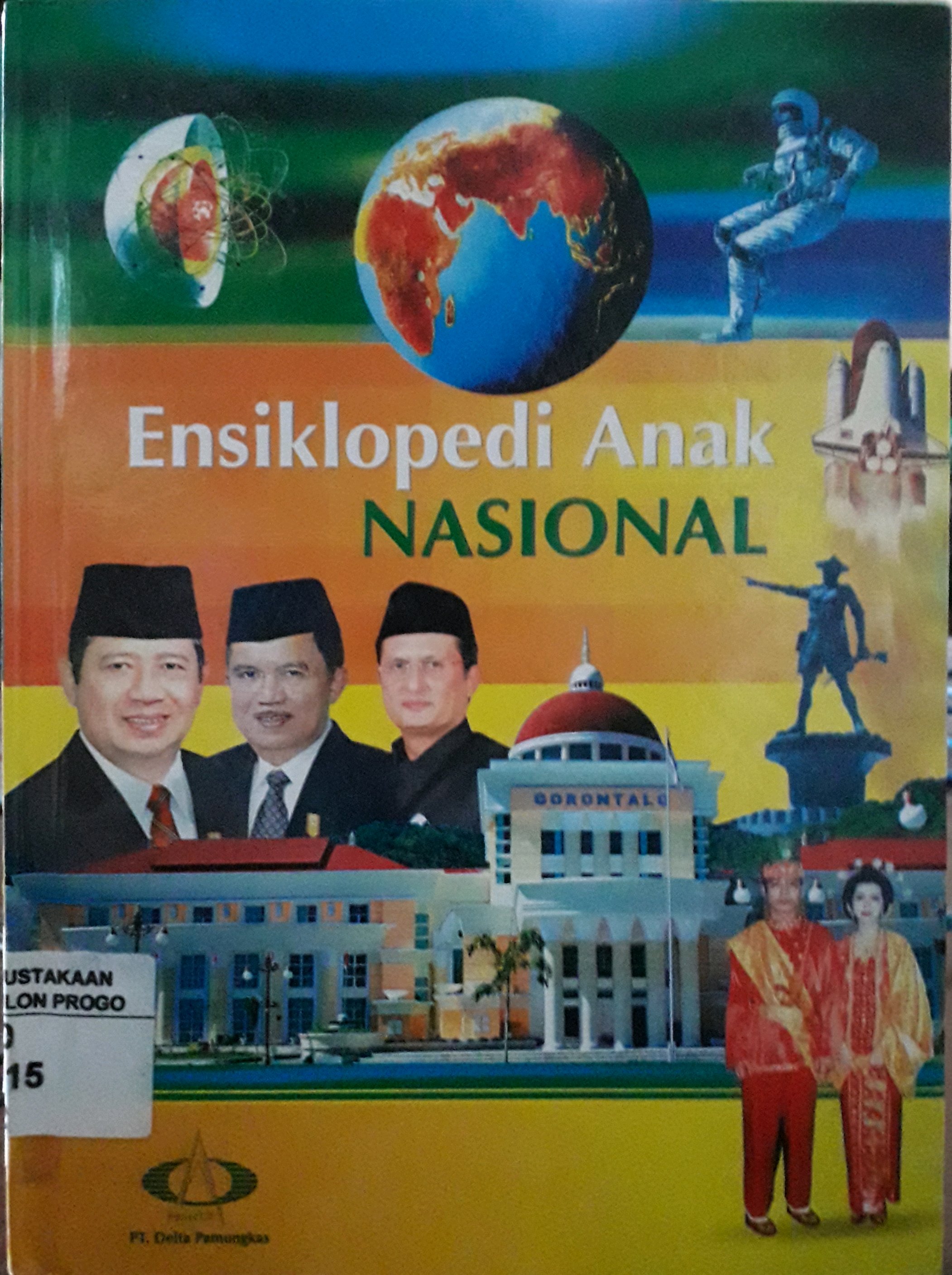 Cover Ensiklopedi anak nasional jilid 15