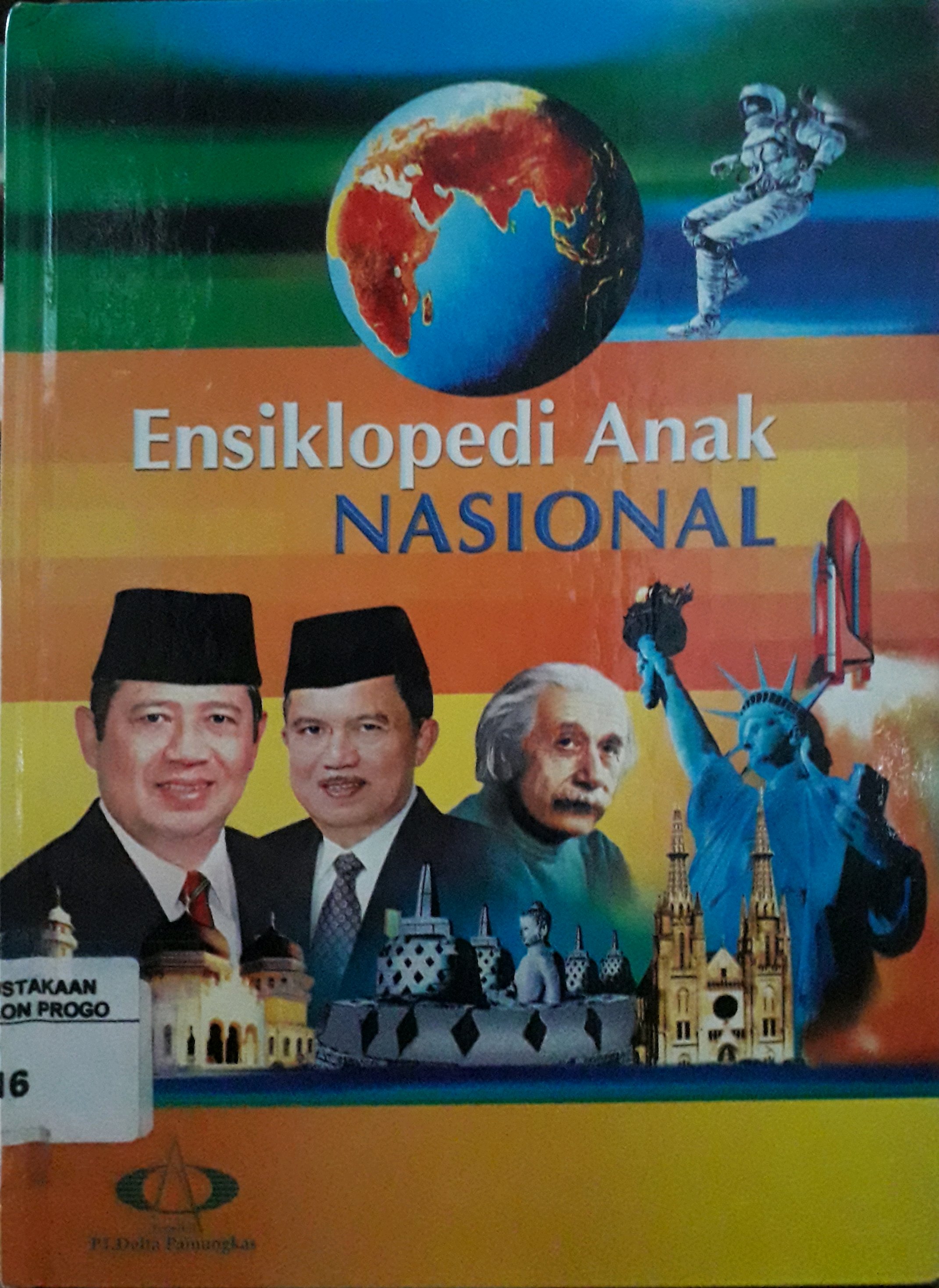 Cover Ensiklopedi anak nasional jilid 16