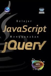 Cover Belajar Javascript menggunakan jQuery / Wahana komputer