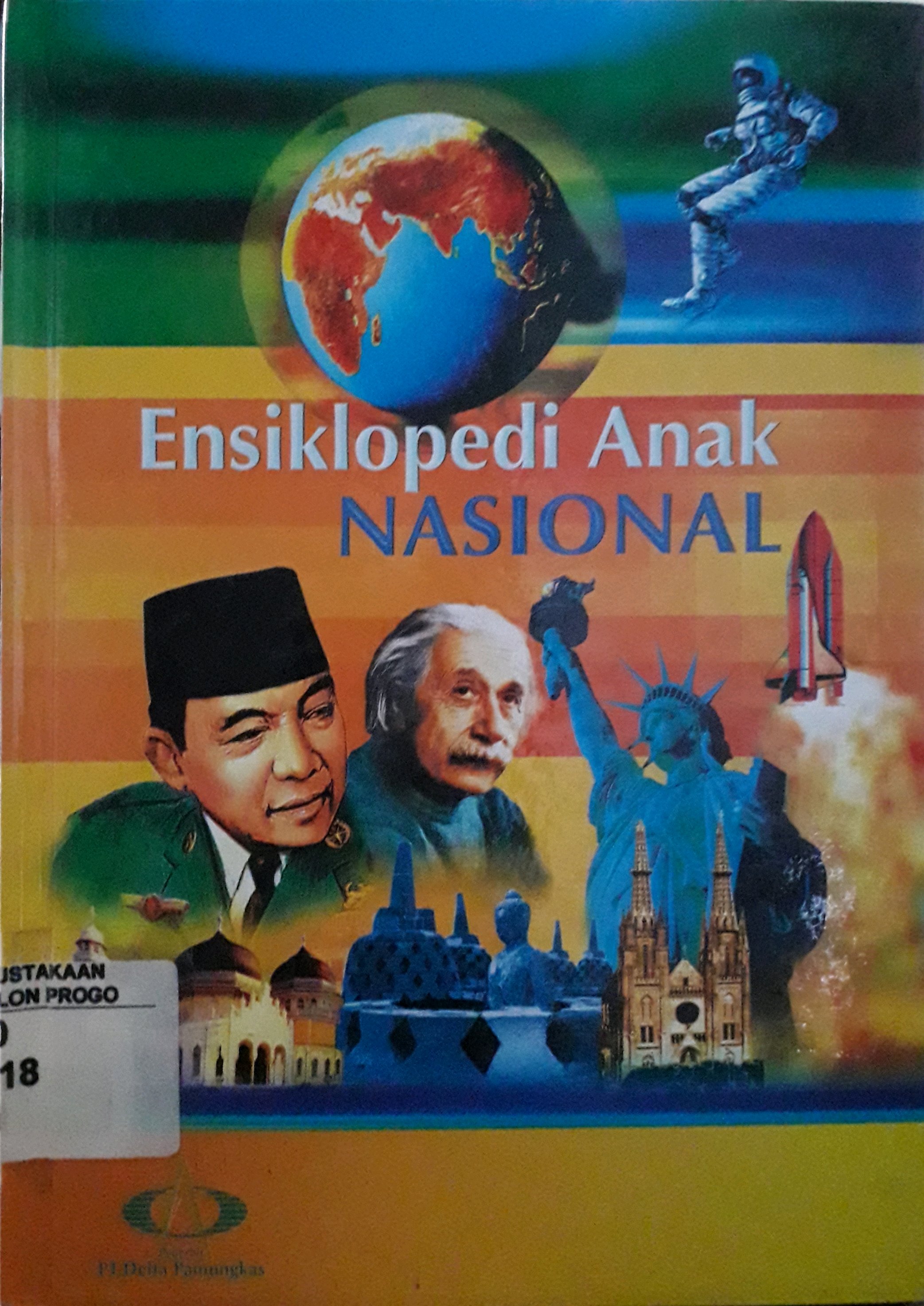 Cover Ensiklopedi anak nasional jilid 18