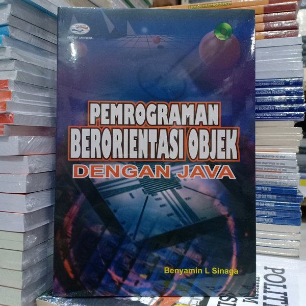 Cover Pemrograman berorientasi objek dengan Java / Benyamin L Sinaga