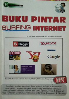 Cover Buku Pintar Surfing Internet / Haris Supriansyah