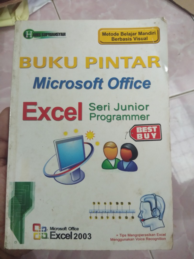 Cover Buku Pintar Microsoft Office Excel / Haris Supriyansah