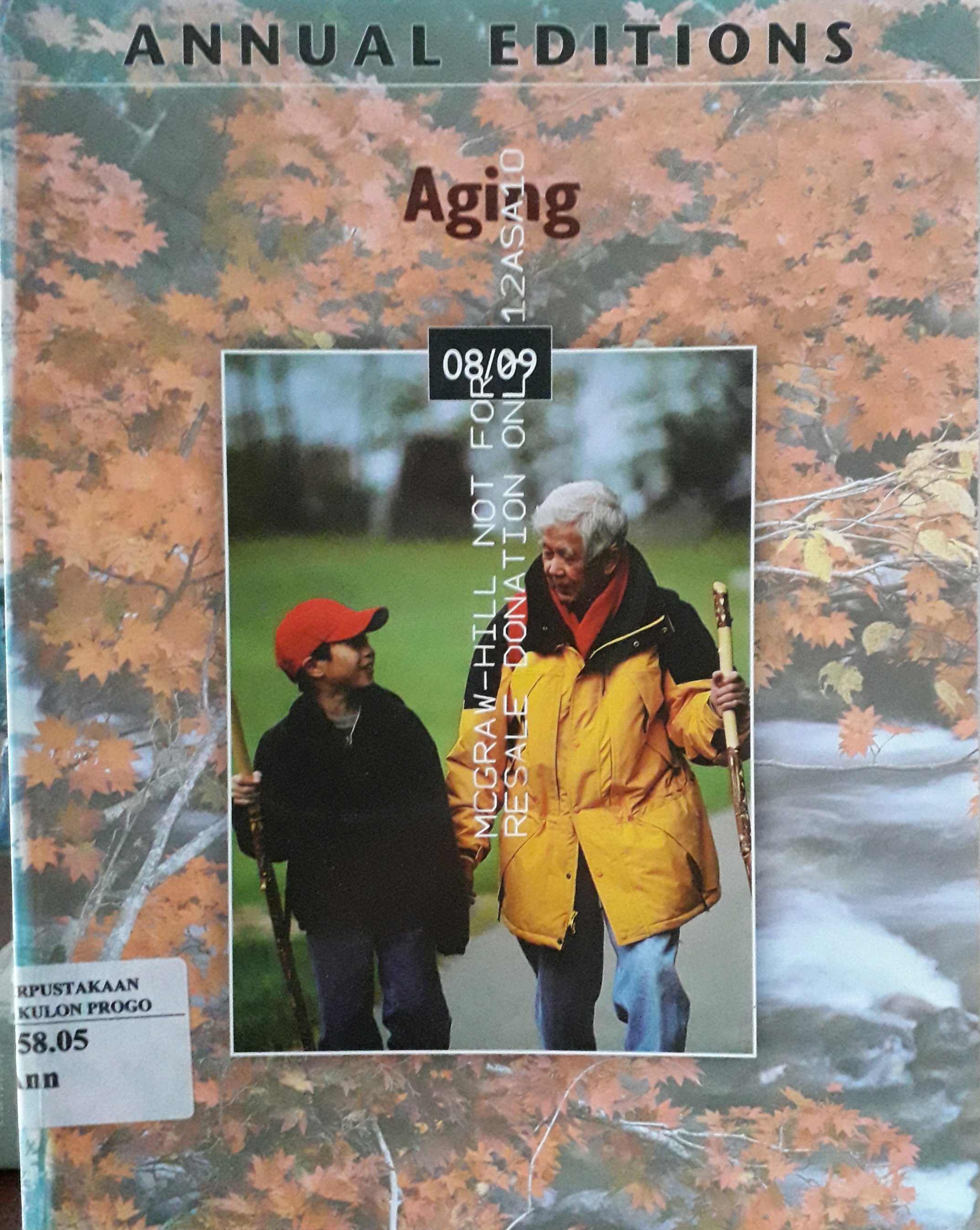 Cover Annual editions : Aging