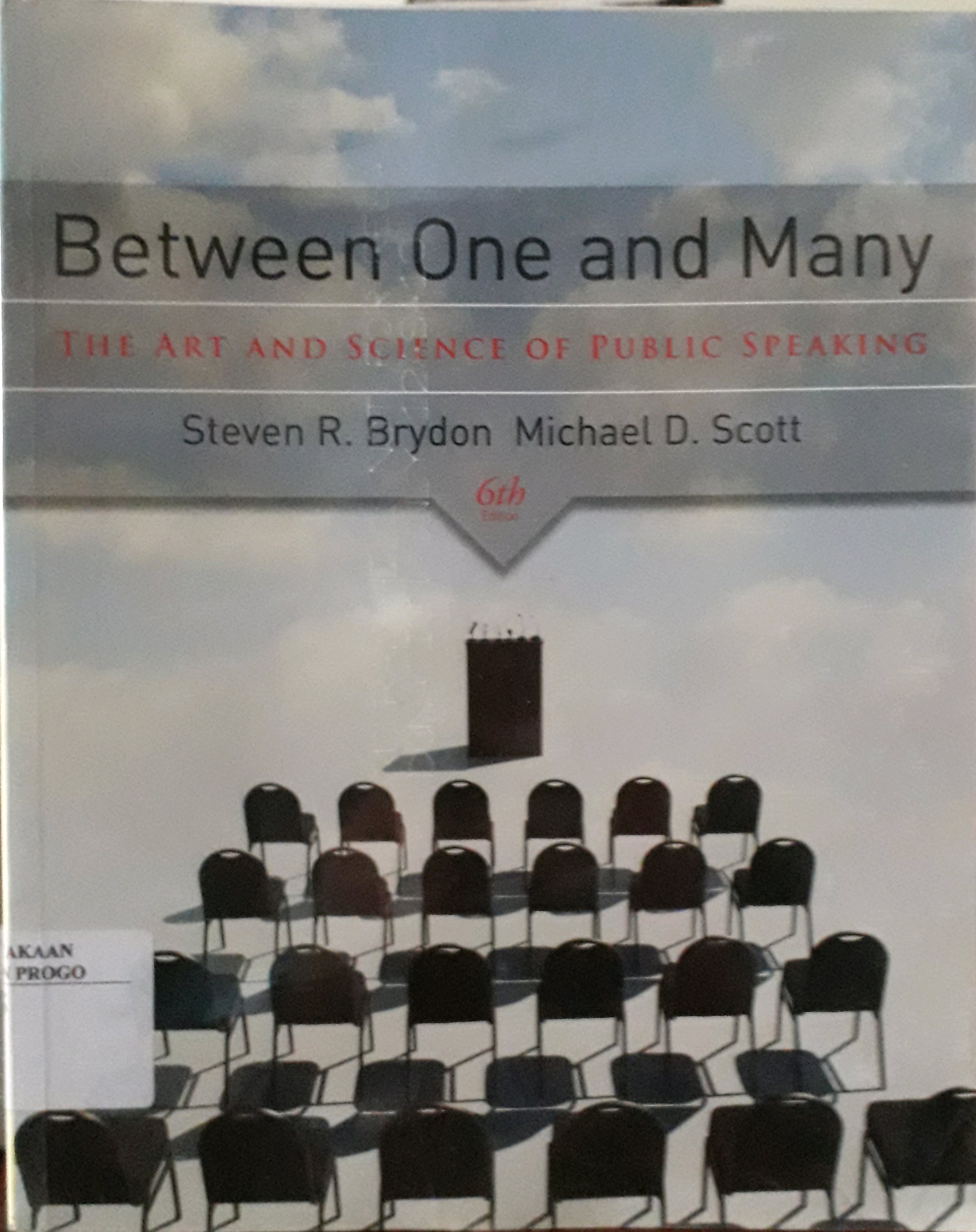 Cover Between One and Many / Penulis, Steven R. Brydon
