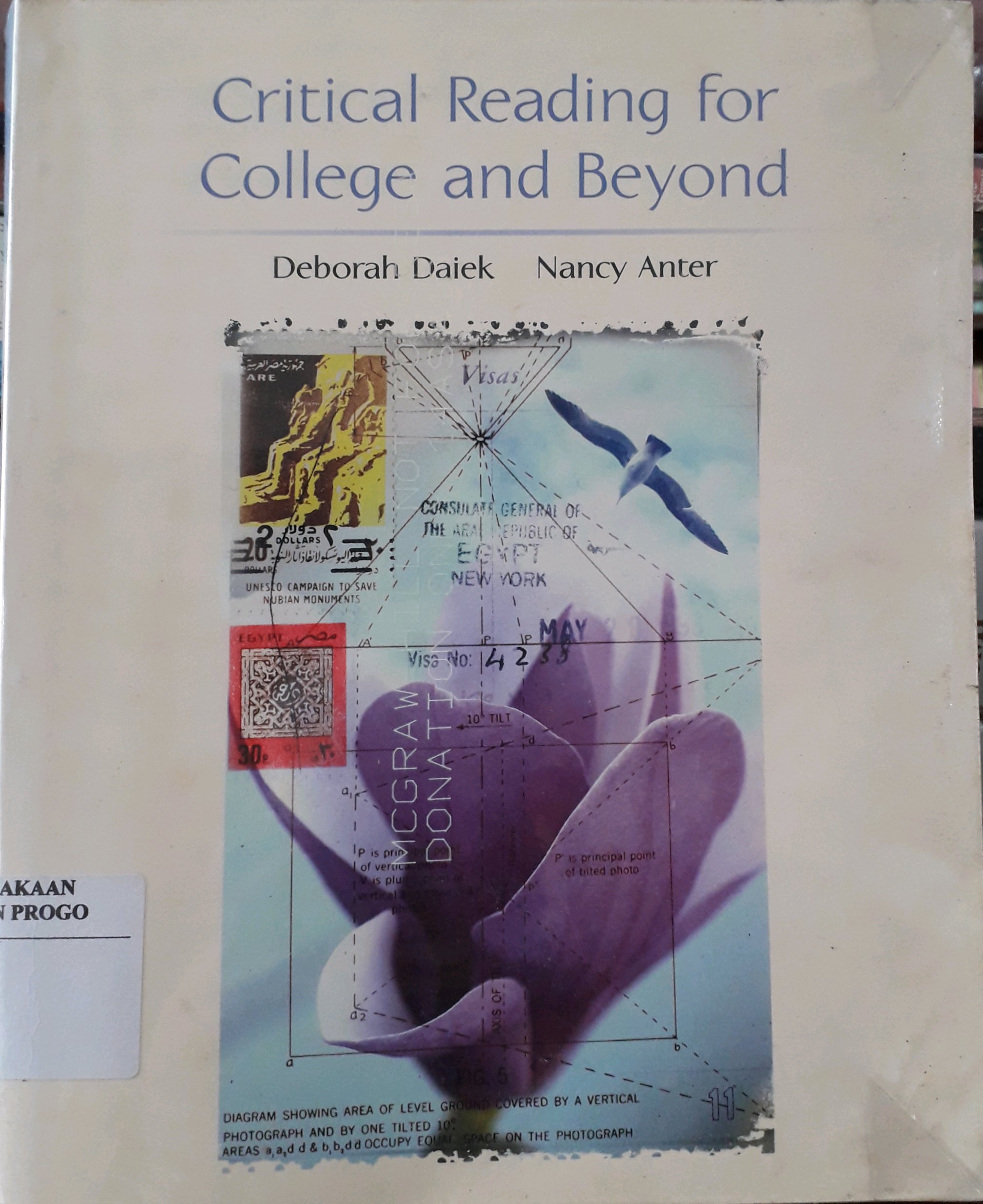 Cover Critical Reading For College And Beyond / Penulis, Deborah Daiek