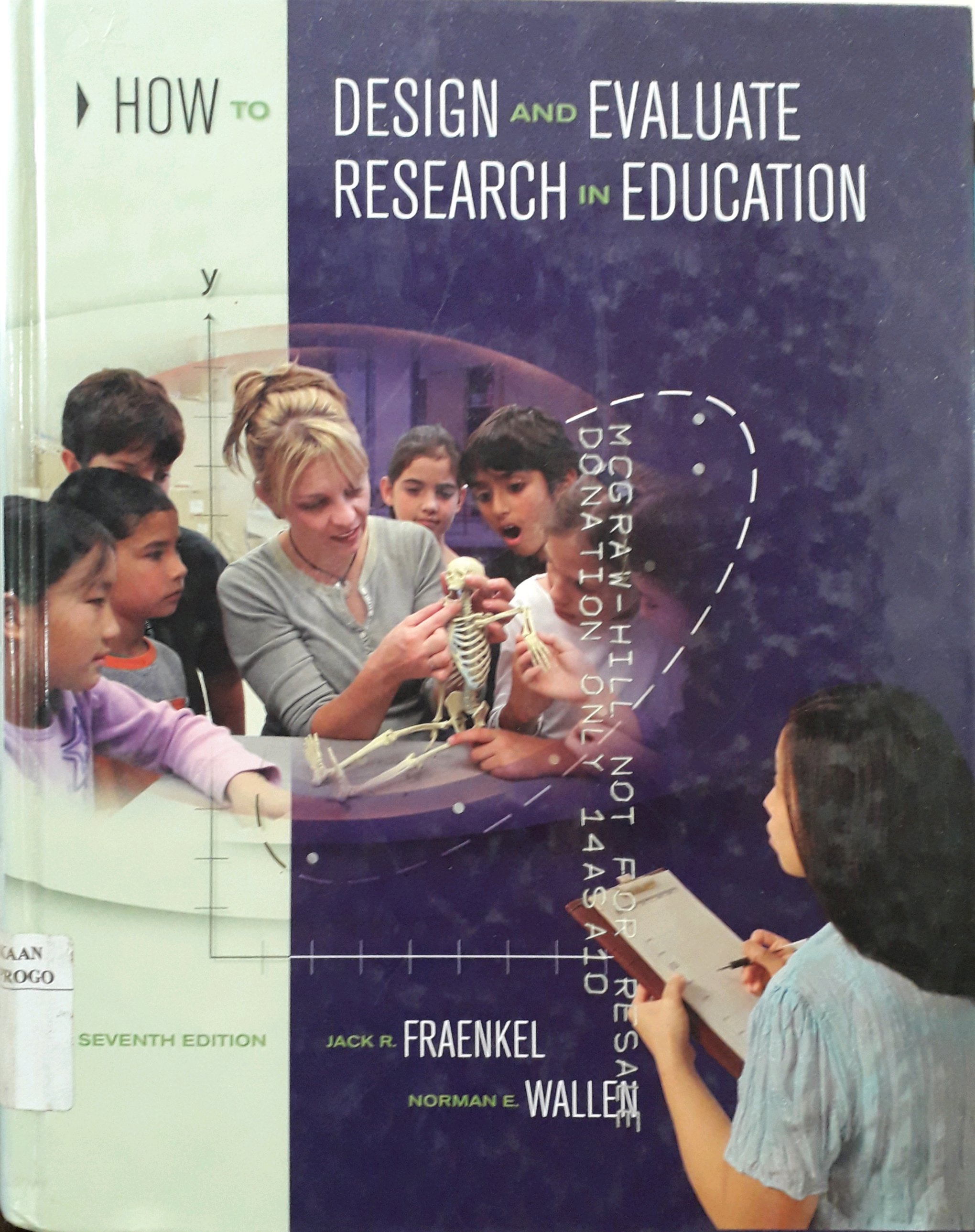Cover How To Design And Evaluate  Research in Education / Penulis, Jack R. Fraenkel