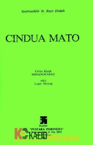 Cover Cidua Mato / Endah Syamddin ST Rajo