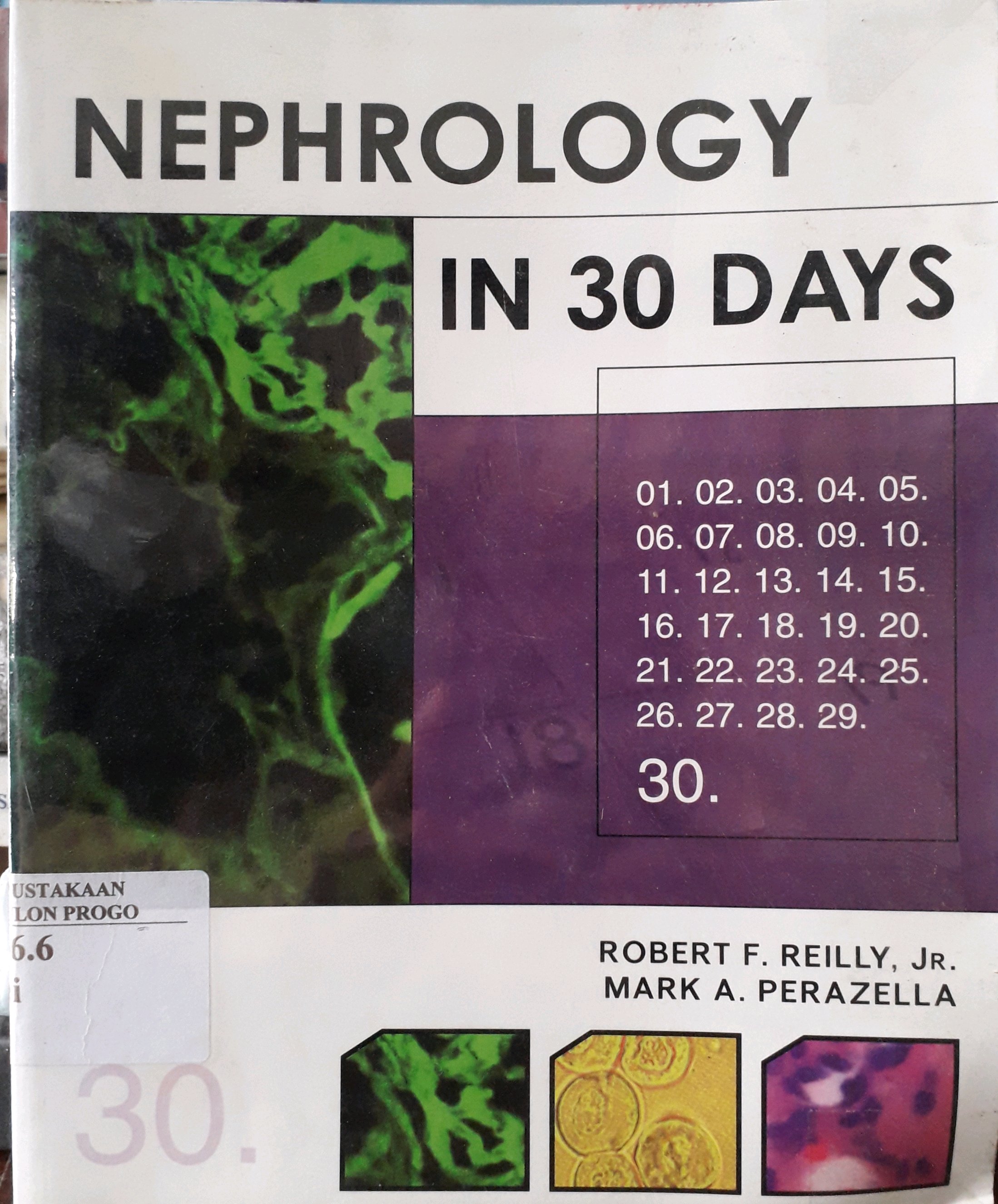 Cover Nephrology in 30 Days / Penulis, Robert F. Reilly