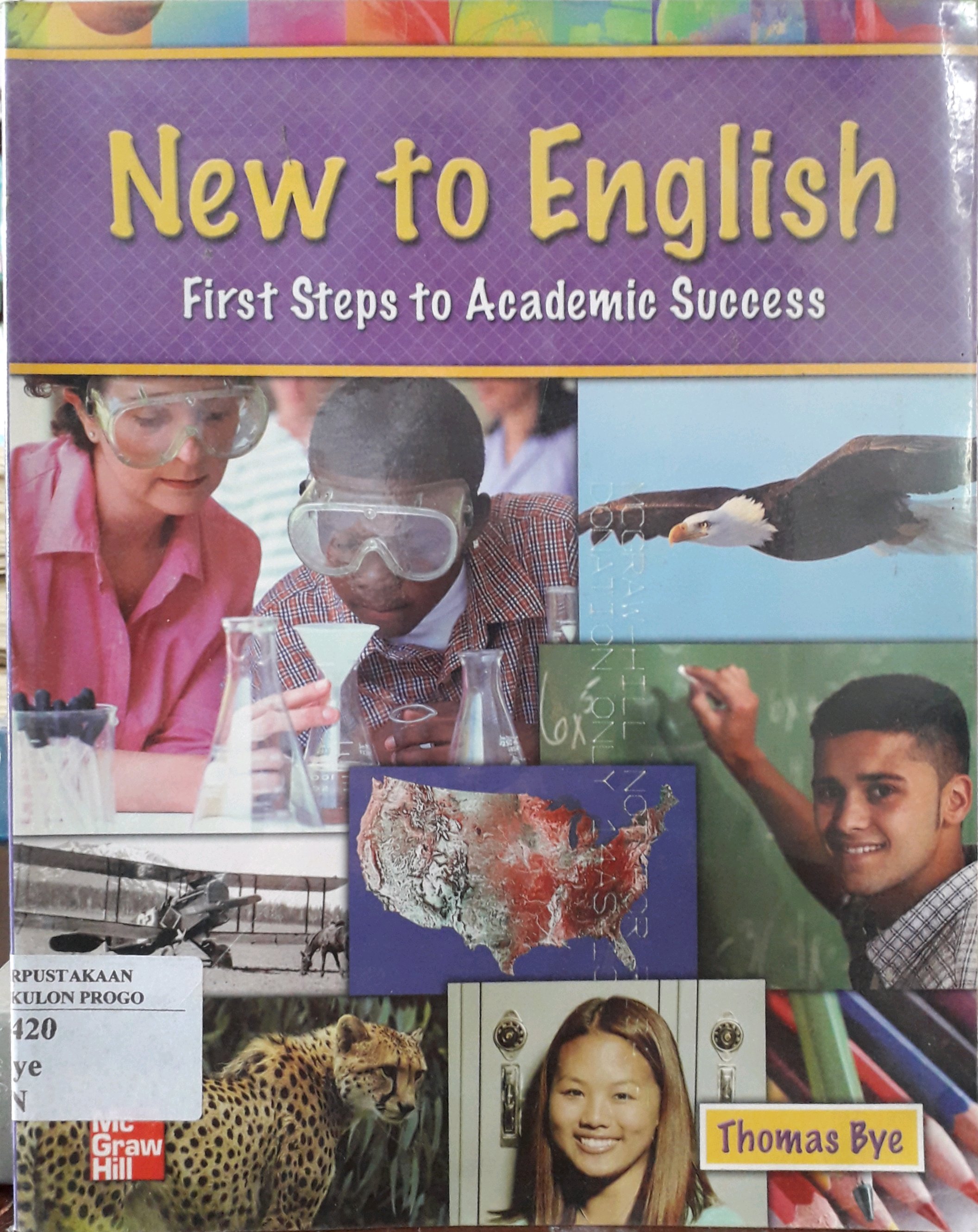 Cover New To English First Steps To Academic Success / Penulis, Thomas Bye
