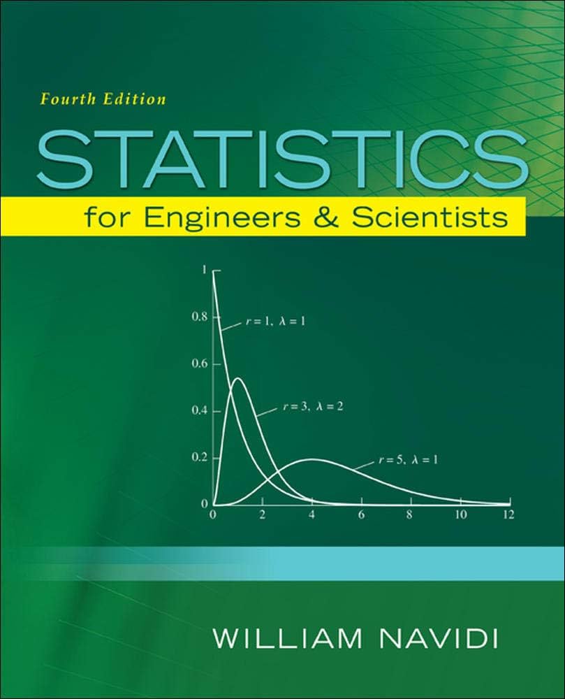 Cover Statistics For Engineers and Scientists / Penulis, William Navidi