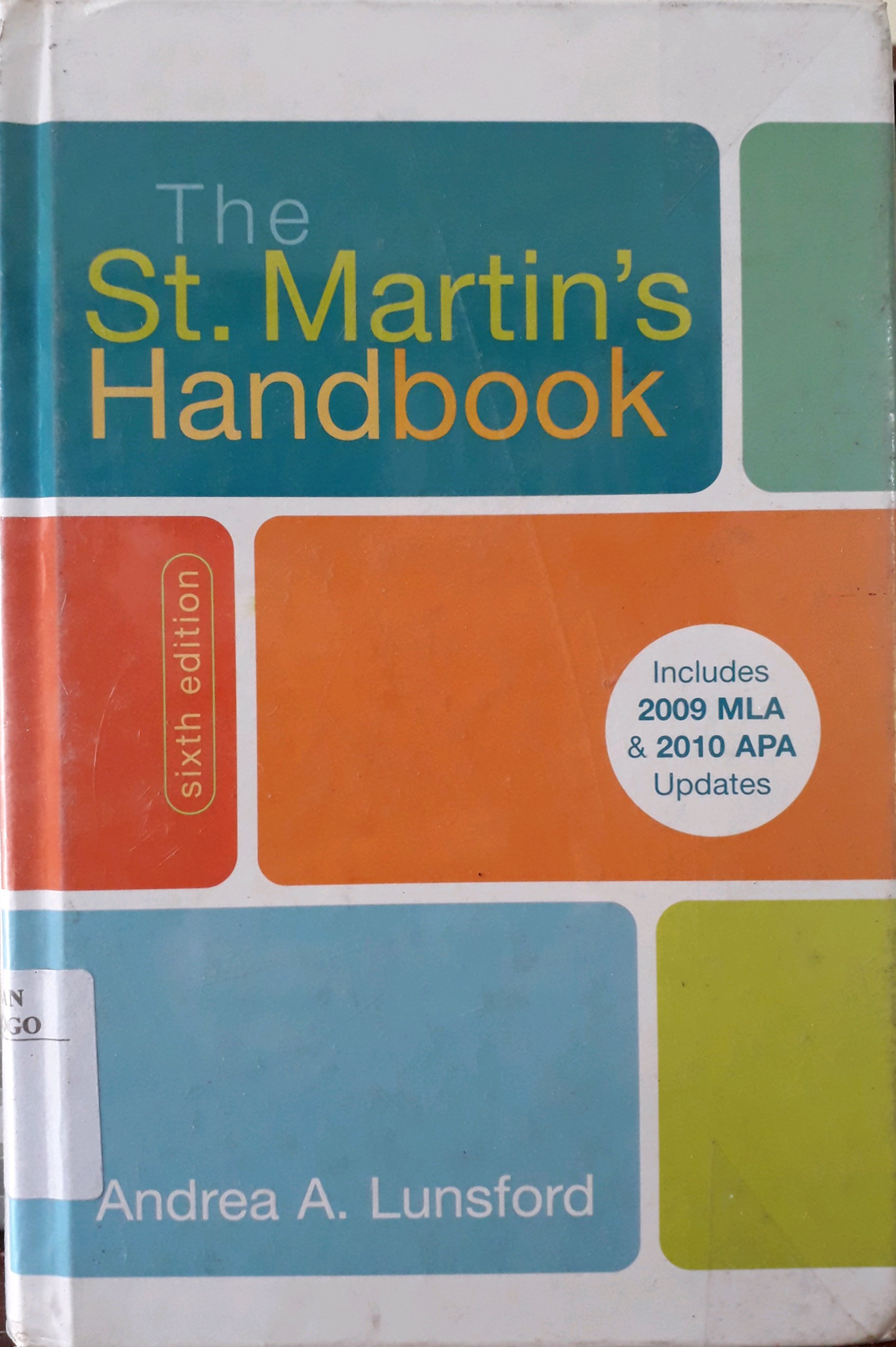 Cover The St. Martin's Handbook / Penulis, Andrea A. Lunsford