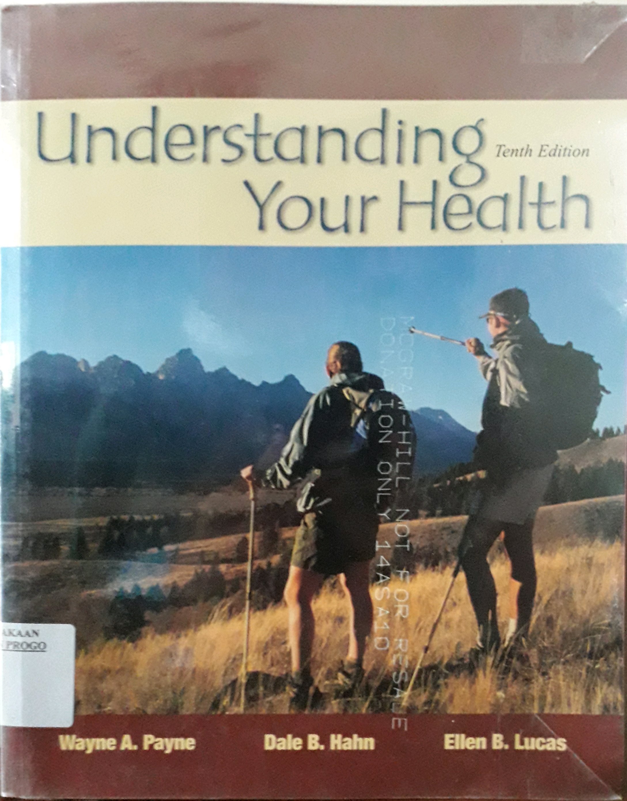 Cover Understanding Your Health / Penulis, Wayne A. Payne
