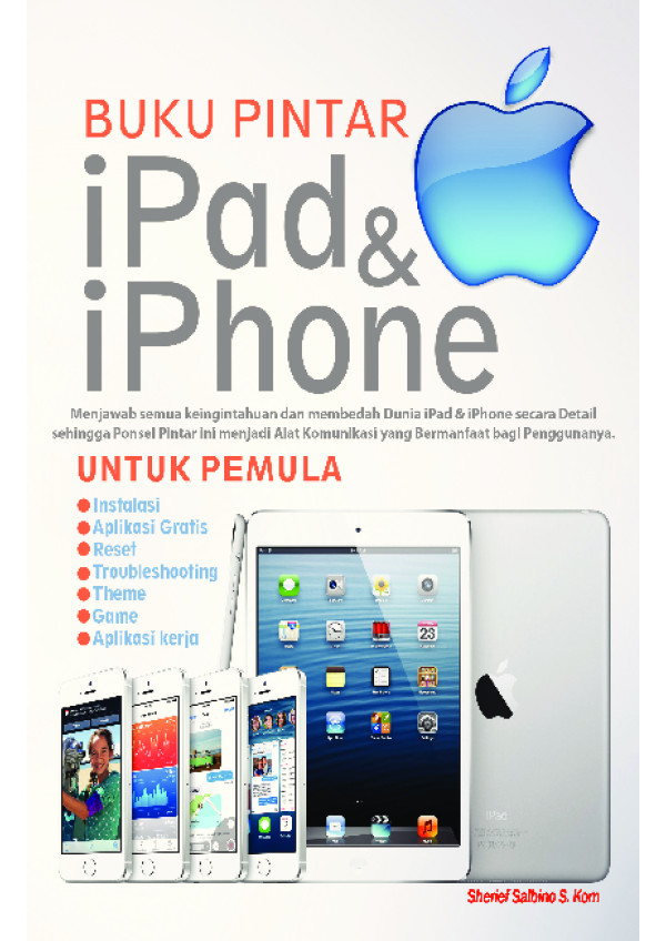 Cover Buku Pintar Ipad dan Iphone / Sherief Salbino