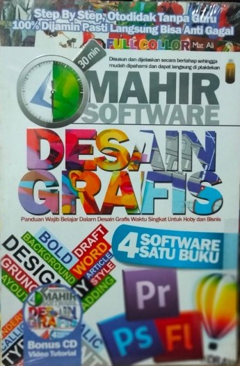Cover Mahir Software Desain Grafis / Mat Ali