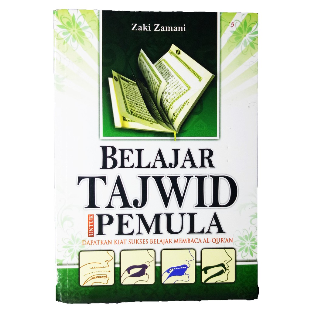 Cover Belajar tajwid untuk pemula / Zaki Zamani