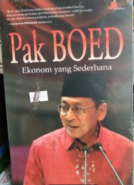 Cover Pak Boed ekonom yang sederhana / Arwan Tuti Artha
