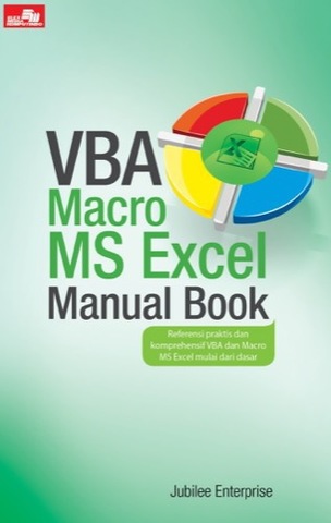 Cover VBA Macro MS Excel Manual BOOK / Jubilee Enterprise