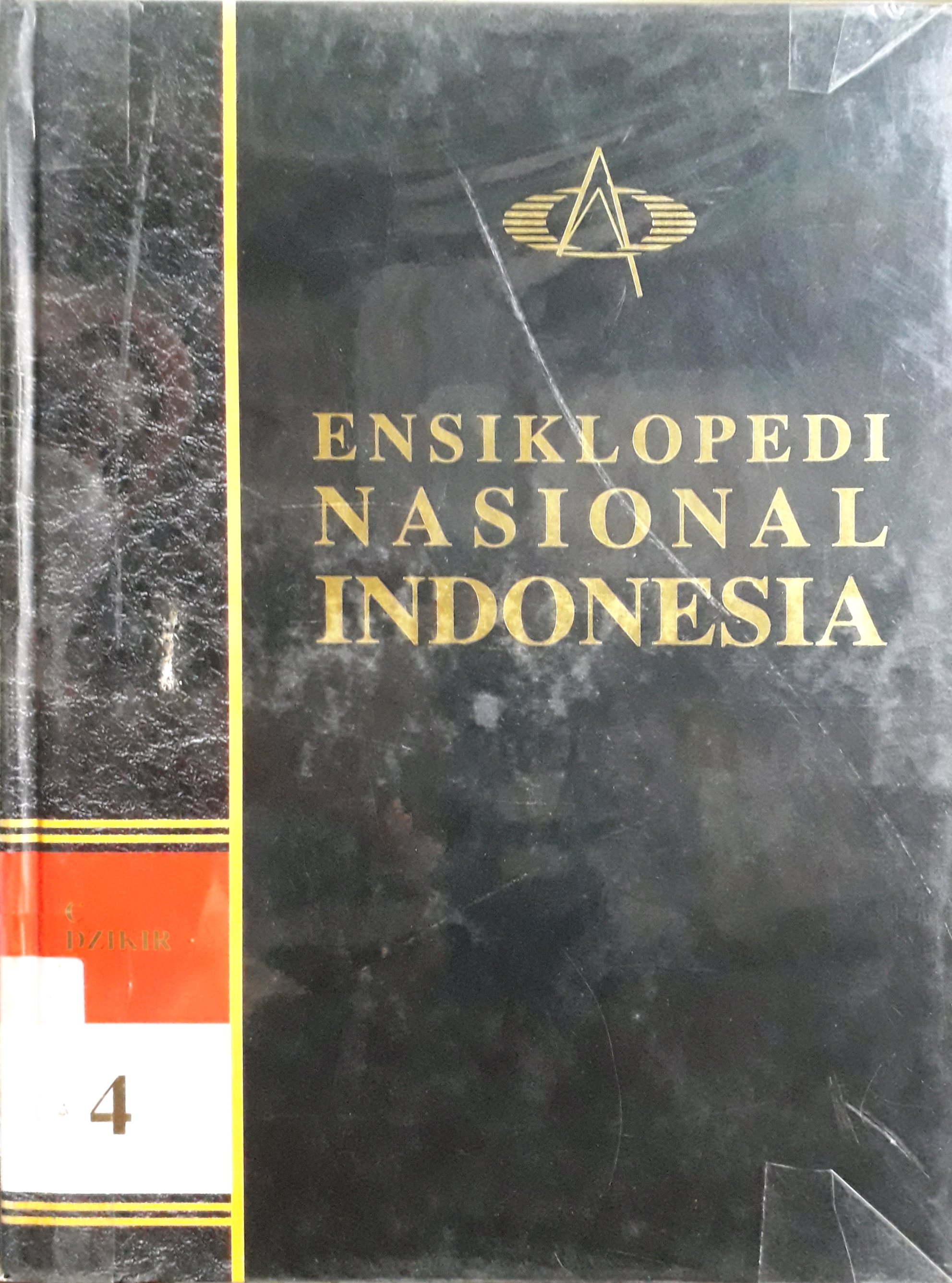 Cover Ensiklopedi nasional Indonesia Jilid 4