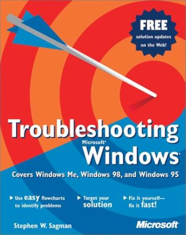 Cover Troubleshooting Microsoft Windows Mencakup Windows Me. Windows 98, dan Windows 95 / Stephen W Sagman