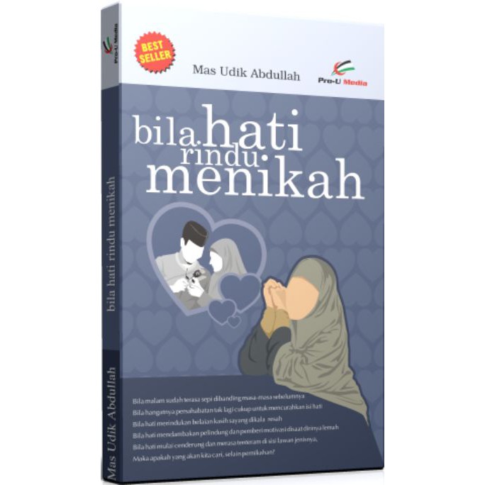 Cover Bila hati rindu menikah / Udik Abdullah