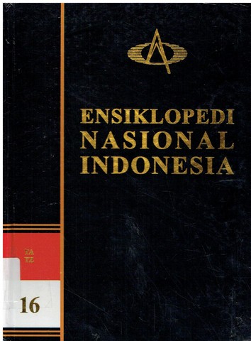 Cover Ensiklopedi nasional Indonesia Jilid 16
